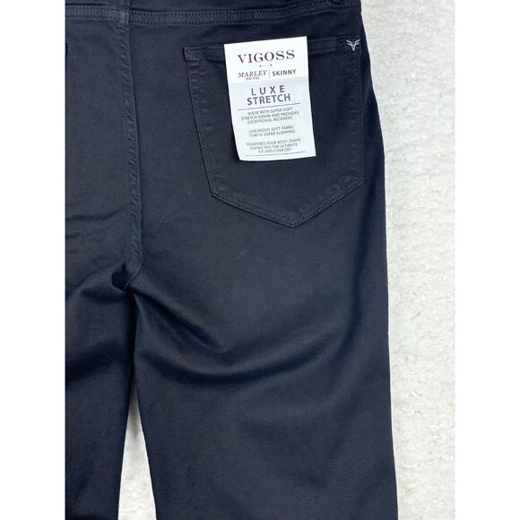 Vigoss Black Skinny Jeans | Women’s 31 (10/12) | Mid Rise Stretch | NWT - Picture 5 of 8